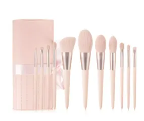 11 Piece Pro Brush Set w/Stylish Bag - MQO 25 pcs