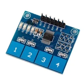 4 Channel Capacitive Touch Sensor Module TTP224