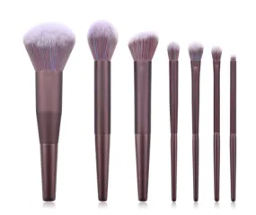 7 Piece Purple Passion PRO Sleek Brush Set - MQO 25 pcs