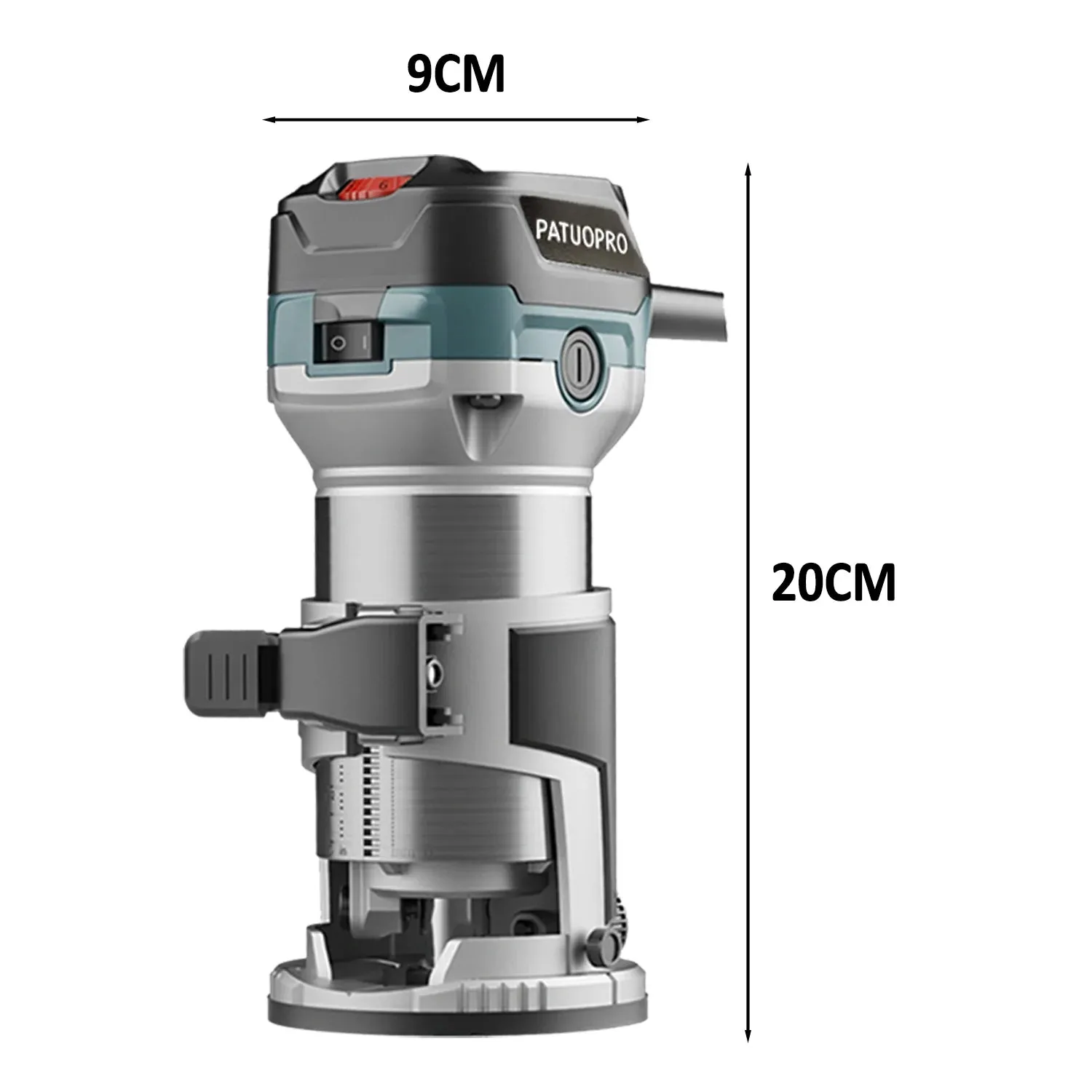 710W Electric Trimmer Router Tool Set Carpentry Manual Wood Milling Cutter Woodworking Laminate Milling Machine Power Tools