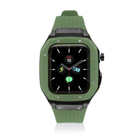 AG Trainer: Green Apple Watch Case & Band 44mm