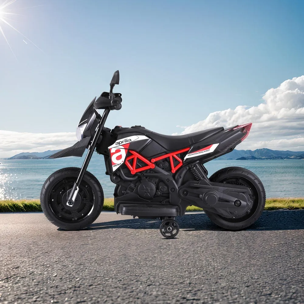 Aprilia Electric Ride On Motorcycle, Music, Horn, 3  Years