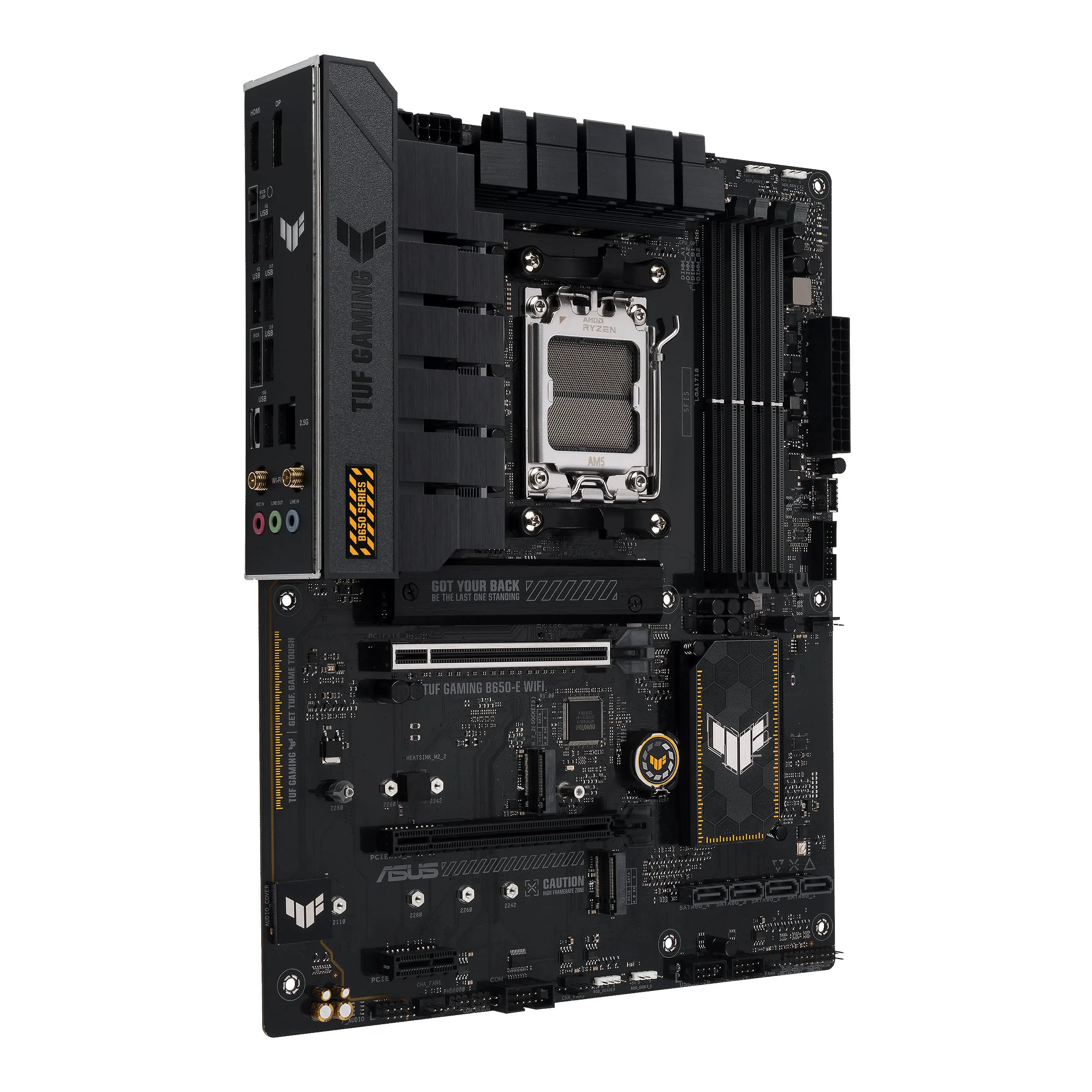 Asus Tuf Gaming B650-E Wifi - Motherboard - Atx - Socket Am5 - Amd B650 Chipset - Usb-C Gen2, Usb 3.1 Gen 2 - Wi-Fi, Blu