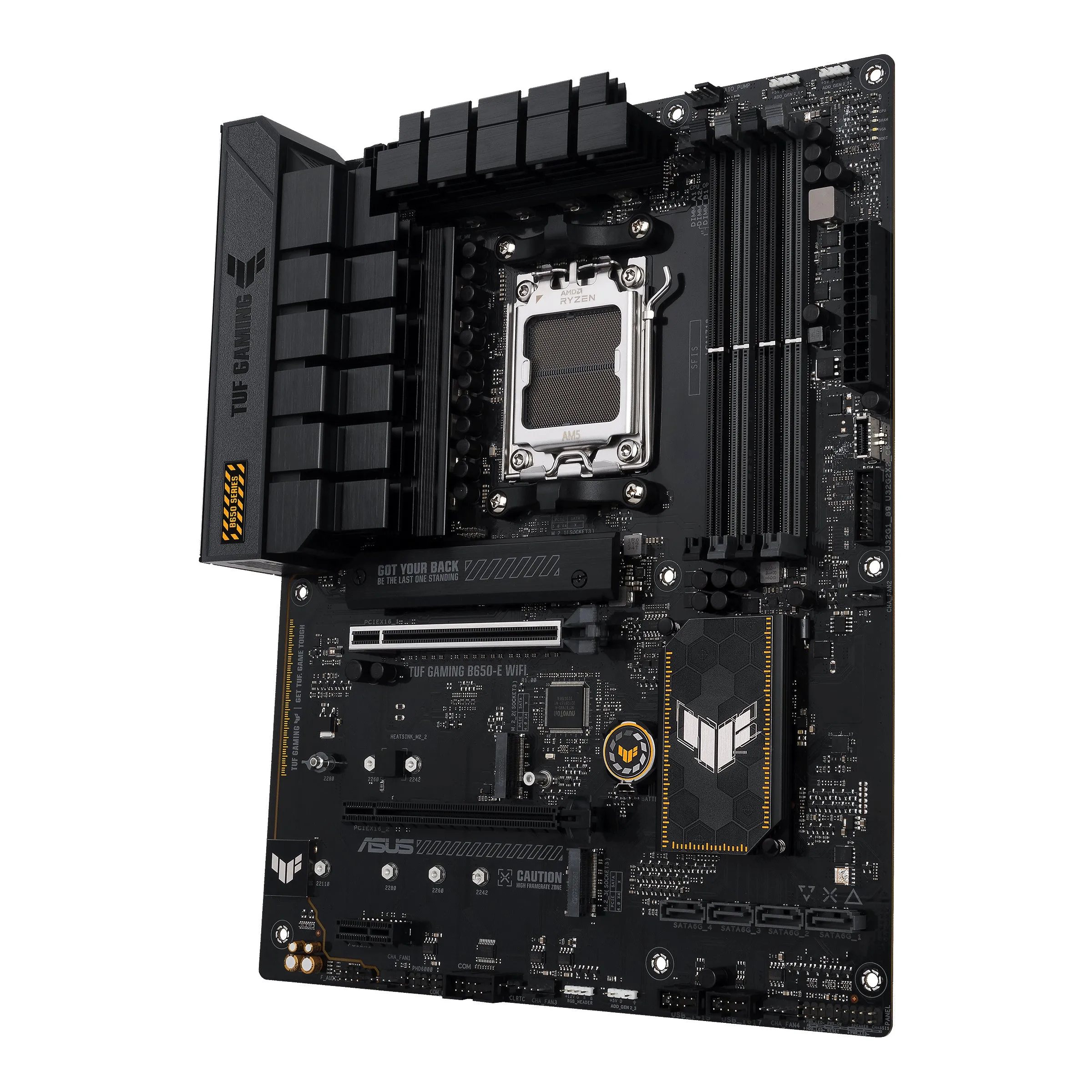 Asus Tuf Gaming B650-E Wifi - Motherboard - Atx - Socket Am5 - Amd B650 Chipset - Usb-C Gen2, Usb 3.1 Gen 2 - Wi-Fi, Blu