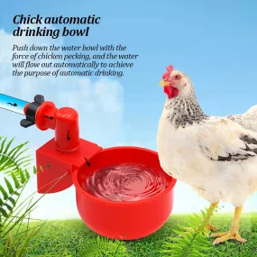 Automatic Poultry Watering Bowl Kit