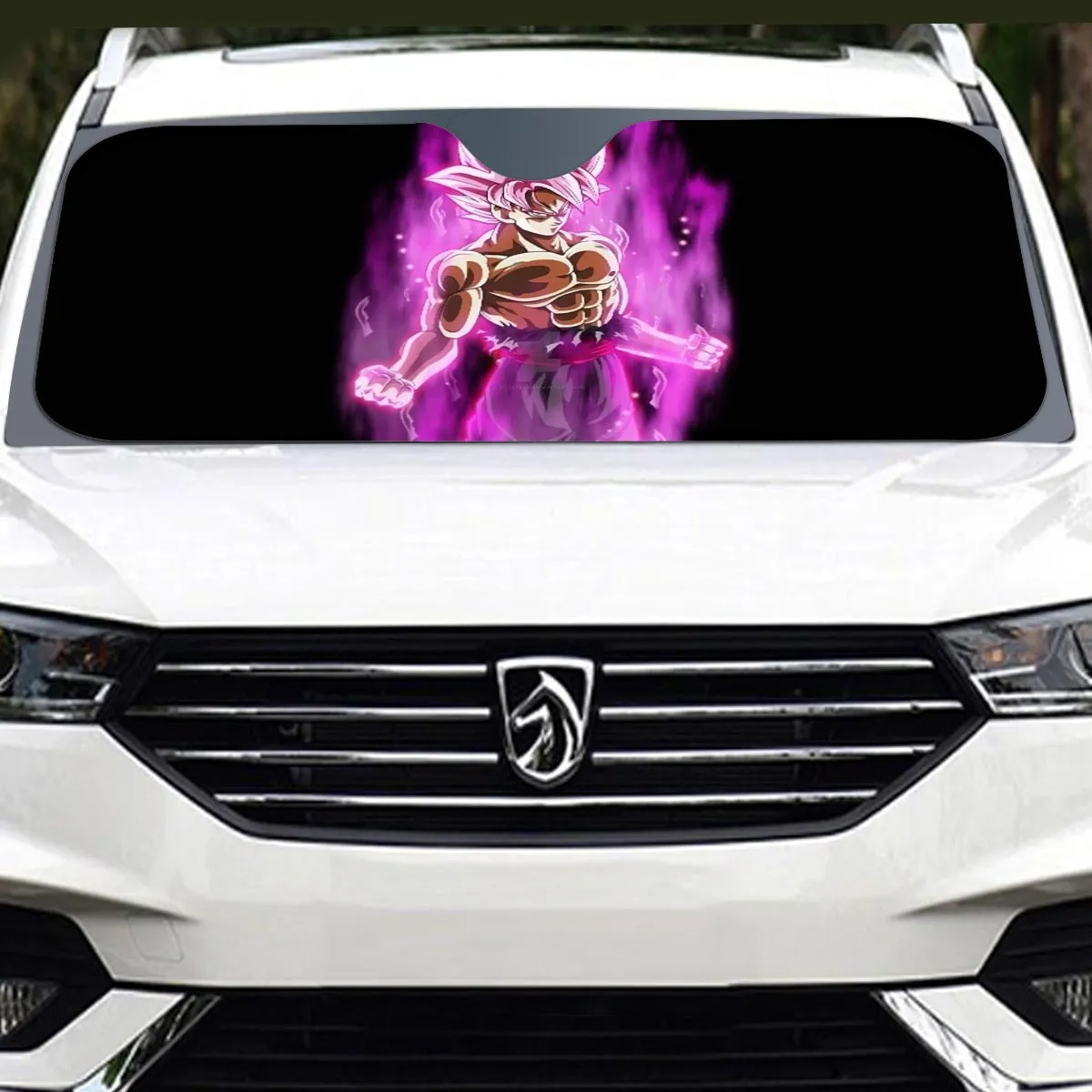 Awesome Goku Black Dragon Ball Z Kids Windshield Sunshade