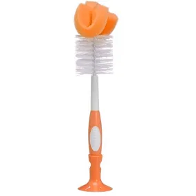 Baby Bottle Cleaning Brush - Green, Orange, Purple