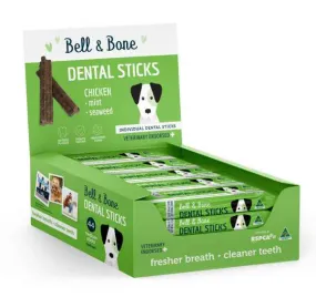 Bell & Bone Chicken, Mint & Seaweed Dental Sticks - Single