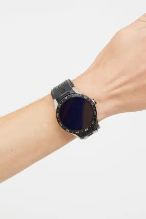 Black & Silver Connected Watch