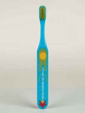 BlueQ "It's like You Invented Smiling" Toothbrush