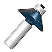 Bosch 85298MC Router Bit, 1-5/16 in Dia Cutter, 2 in OAL, 1/4 in Dia Shank, 1-Cutter, Steel :CD: QUANTITY: 1