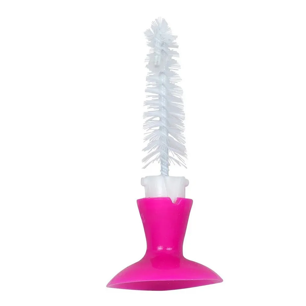 Bottle & Nipple Brush with Suction Base