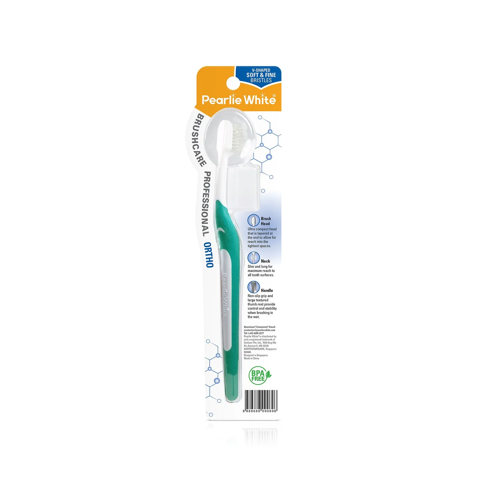 BrushCare Professional Ortho Soft Toothbrush