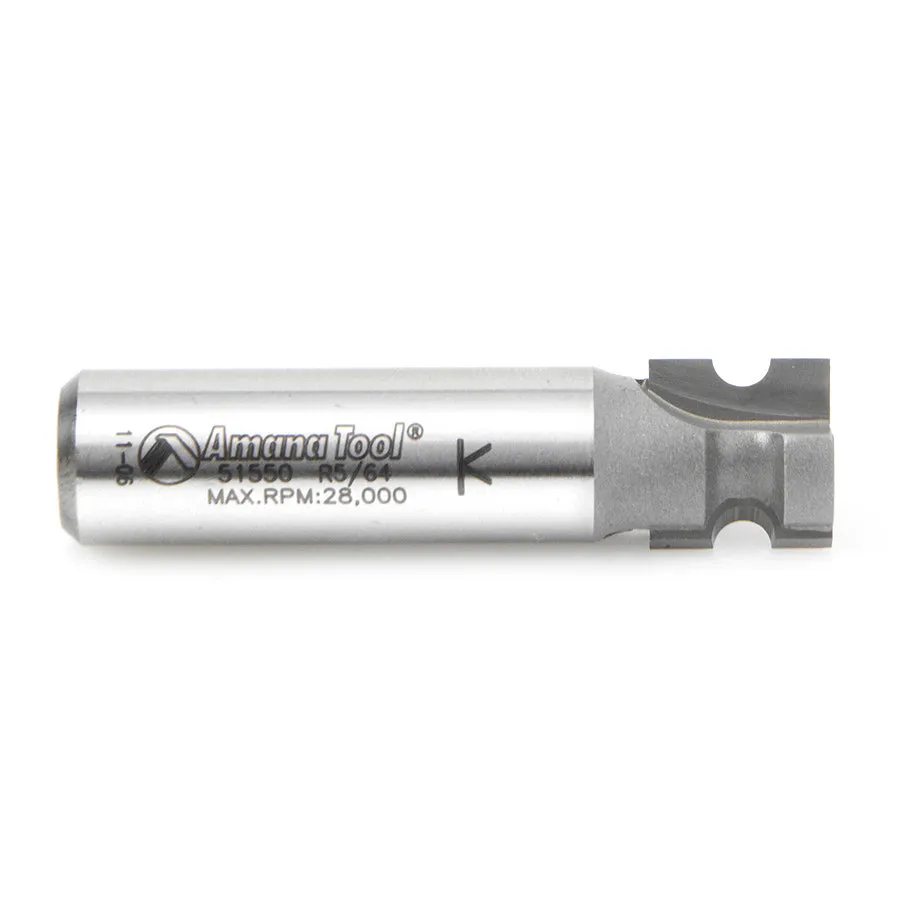 Bullnose Router Bit | 5⁄64 Radius x 17⁄32 Dia x 1⁄2 x 1⁄2"Shank | 51550 | 738685155509