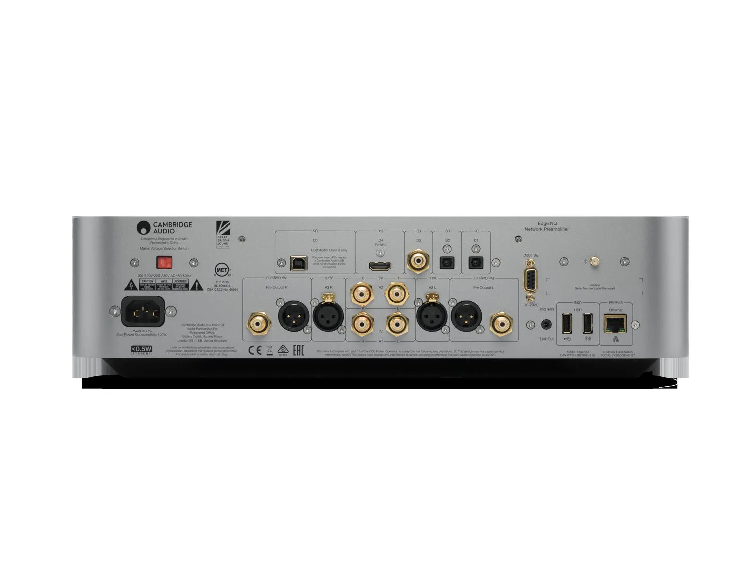 Cambridge Audio Edge NQ Preamplifier with Network Player