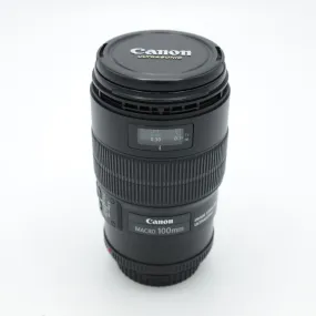 Canon EF 100mm f/2.8L Macro IS USM Lens *USED*