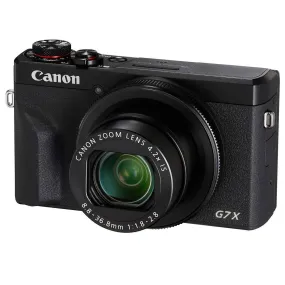 Canon PowerShot G7X Mark III  Digital Camera (Black)