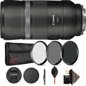 Canon RF 600mm f/11 IS STM Lens    ND2 ND4 ND8 Filter Accessory Kit