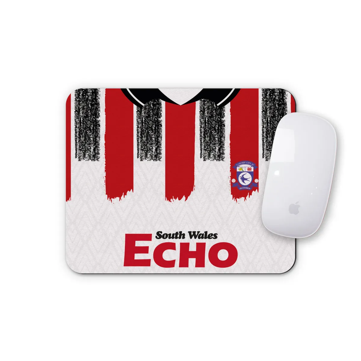 Cardiff City 94 Away Mouse Mat