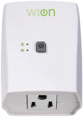 CCI 50050 Wi-Fi Outlet, 15 A, 125 V, White :CD 1: QUANTITY: 1