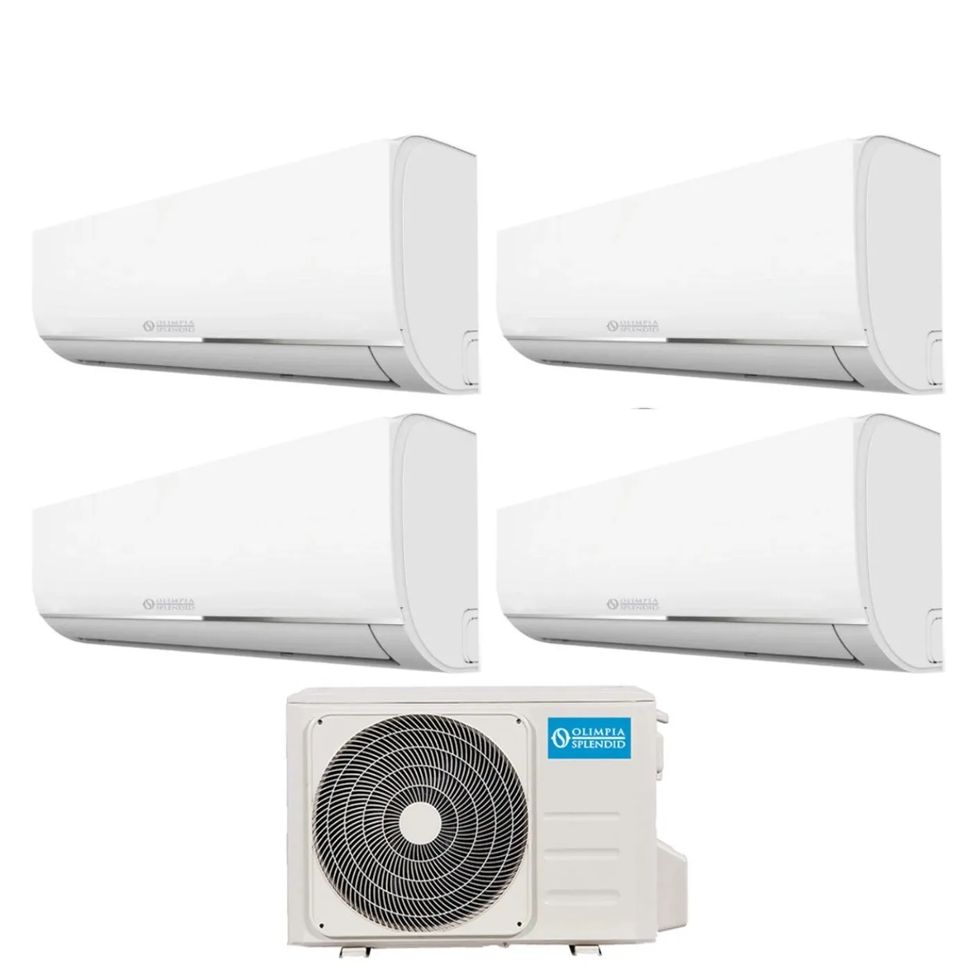 Climatizzatore Condizionatore Olimpia Splendid Quadri Split Inverter serie NEXYA S4 9 9 12 12 con OS-CEMYH28EI R-32 Wi-Fi Integrato 9000 9000 12000 12000