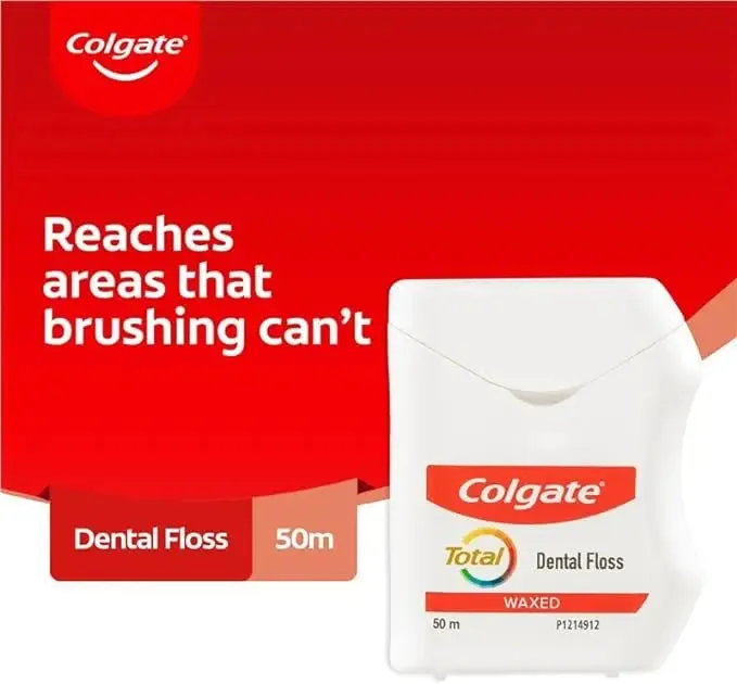 Colgate Total Pro Gum Health Floss (25m) x 6