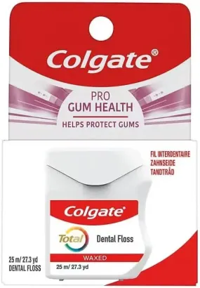 Colgate Total Pro Gum Health Floss (25m) x 6