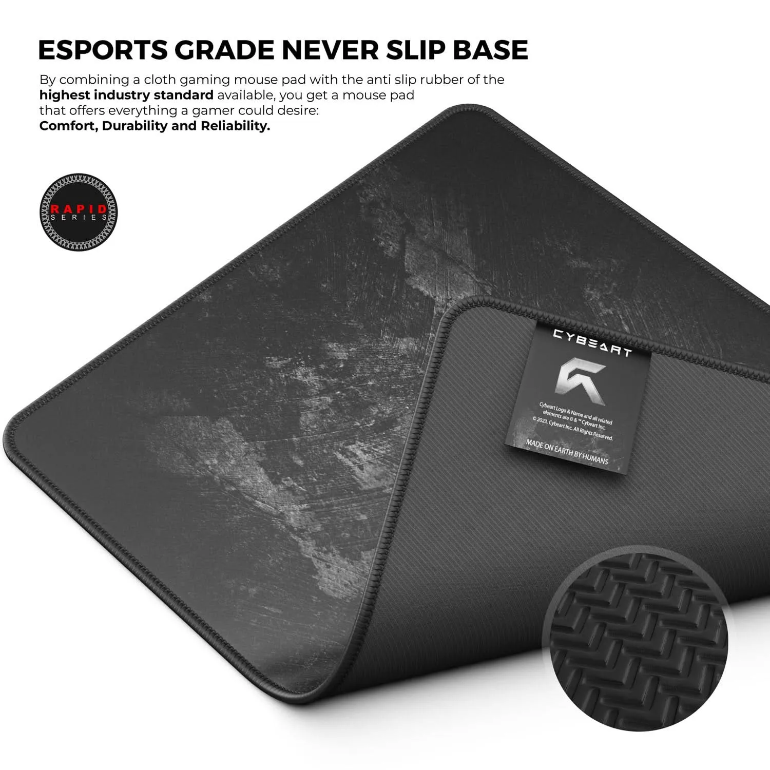 CYBEART SIGNATURE EDITION GAMING MOUSE PAD RAPID SERIES 450 MM (L)