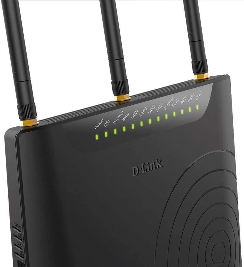 D Link Dual Band Wireless Ac750 Adsl2 /Vdsl2 Modem 3 G 4 G Failover Dsl 2877