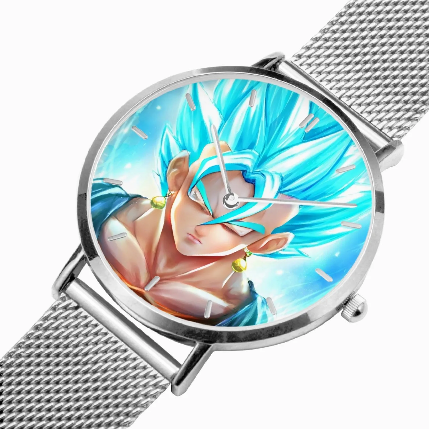 DBZ-Store Awesome Goku God Saiyan Blue SSGSS Potara Fusion Watch