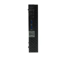 Dell OptiPlex 7040 Micro, Intel Core i5-6500T 2.5GHz, 16GB DDR4, 256GB SSD, Internal WiFi, Refurbished