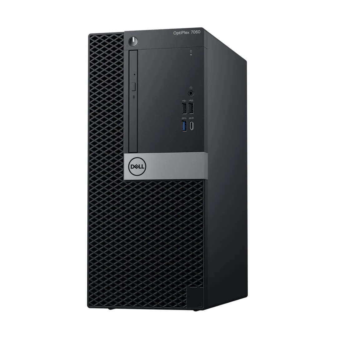 Dell OptiPlex 7060, Tower Desktop, Intel Core i5-8500, 3.0GHz, 32GB RAM, 1TB M2 SSD, Windows 11 Pro - Grade A Refurbished