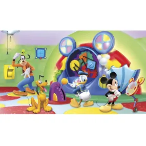 Disney Mickey Mouse Clubhouse Capers Pre-pasted Wall Mural | 10.5'W x 6'H