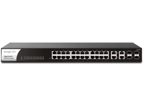 DrayTek Vigor-G1282 28-Port Web Smart Gigabit Switch