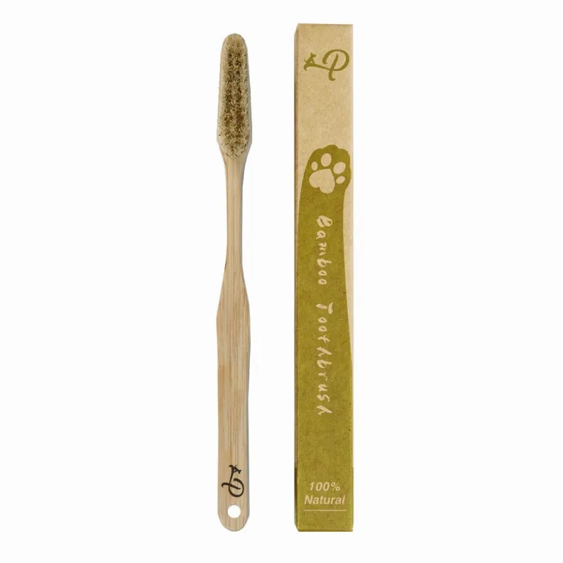 Eco-Friendly Bamboo Pet Toothbrush