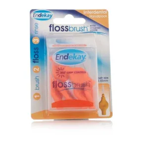 Endekay Flossbrush ORANGE (6 x 0.45mm Brushes)