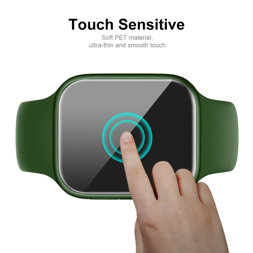 ENKAY Apple Watch (41mm) TPU cover with screen protector - Blackish Green