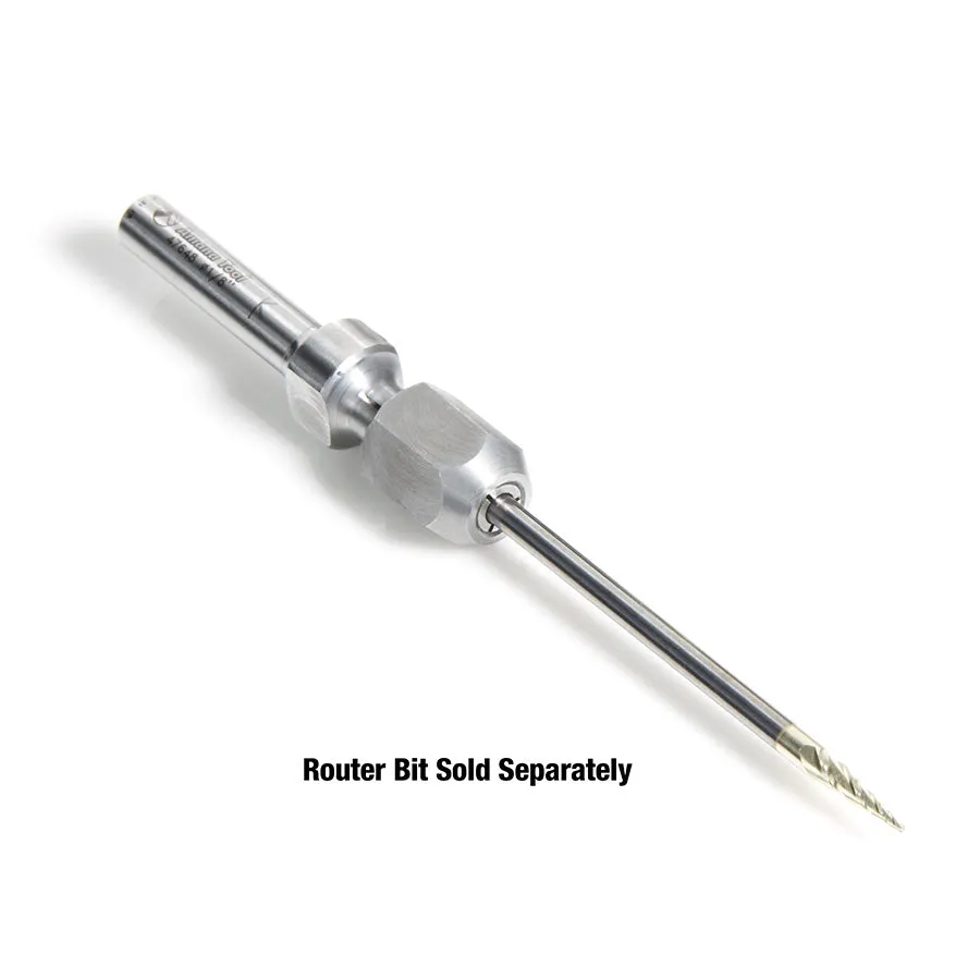 Extension Adapter | 1⁄4" Adapter | for 1⁄8" Shank CNC Router Bits | 47648 | 738685476482