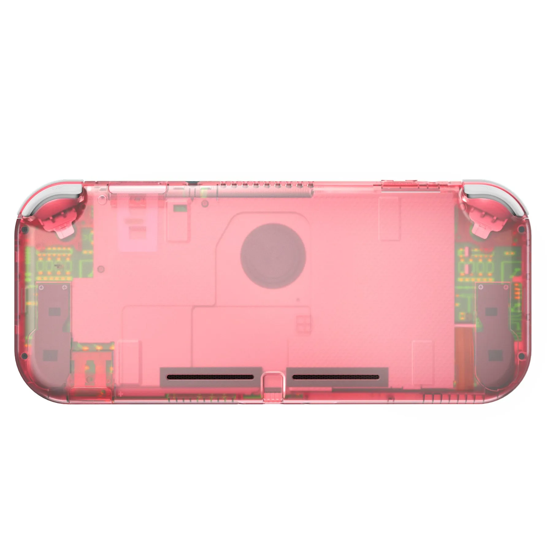 eXtremeRate Cherry Pink DIY Replacement Shell for NS Switch Lite, NSL Handheld Controller Housing w/ Screen Protector, Custom Case Cover for NS Switch Lite - DLM507