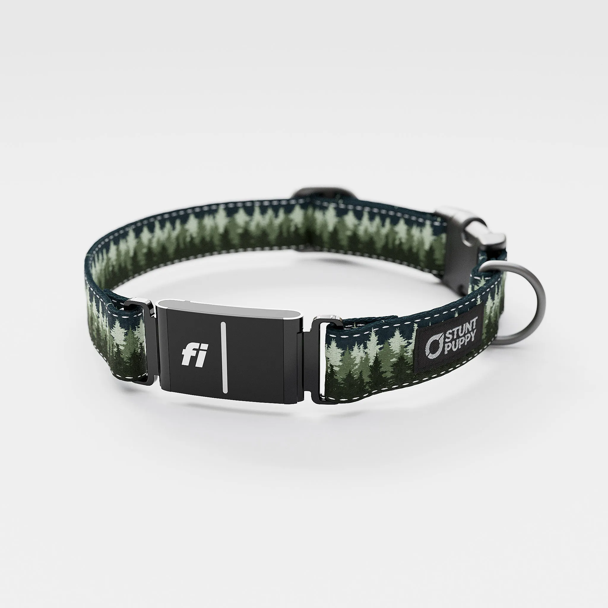 Fi GPS Included Pines Green Everyday Collar (6 month subscription)