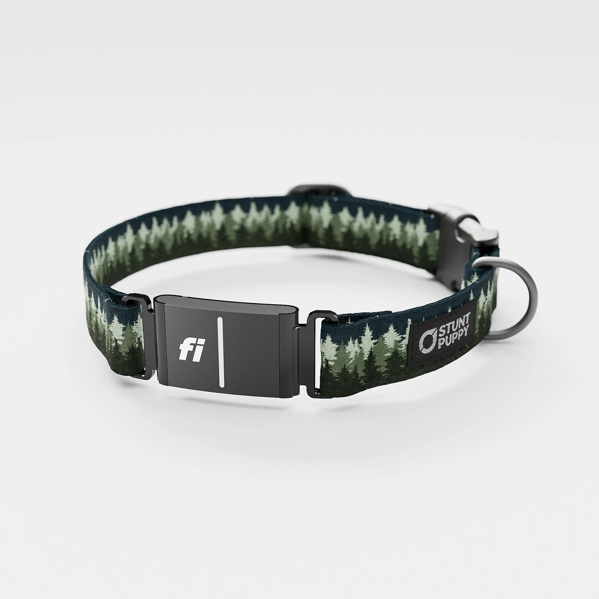 Fi GPS Included Pines Green Everyday Collar (6 month subscription)