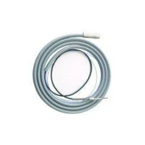 Fiber Optic Tubing w/ Ground Wire, 6' Tubing, 8' Bundle, Gray - DCI 451