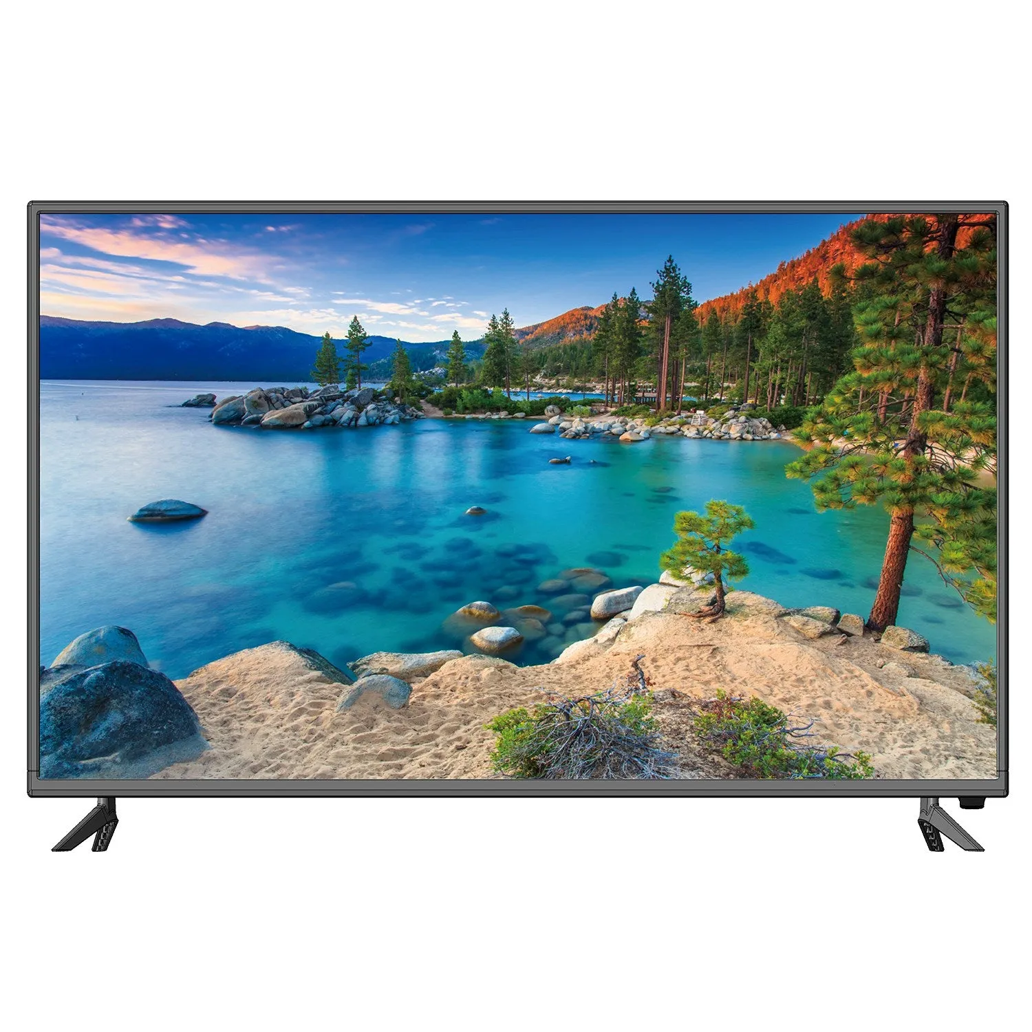 Fresh Fab Finds 50In LED Smart TV 16:9 Full High Definition Television Internet TV with LED Backlit