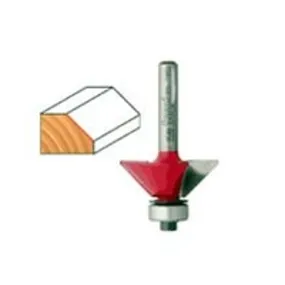 Freud 40-102 Router Bit, 15/16 in Dia Cutter, 2-3/16 in OAL, 1/4 in Dia Shank, 2-Cutter, Carbide :EA: QUANTITY: 1