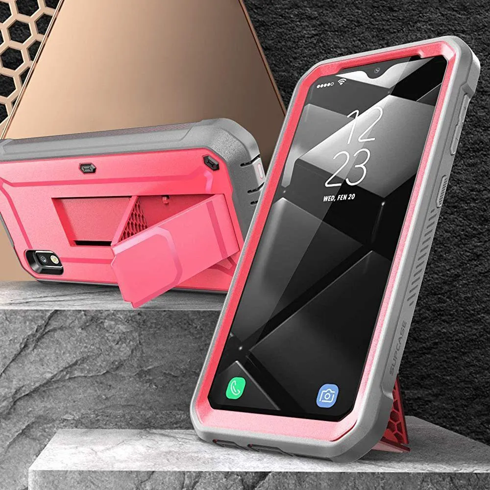 Galaxy A10e Unicorn Beetle Pro Rugged Holster Case-Pink