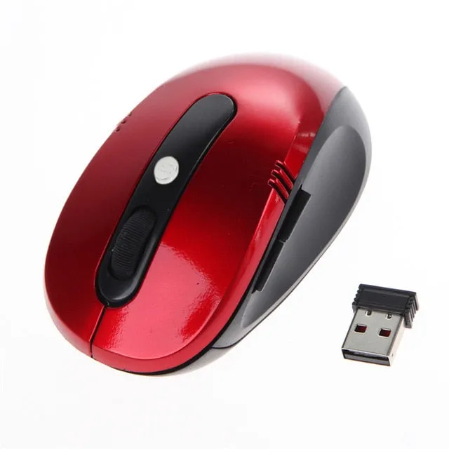 Gamer Mice Portable Optical Wireless Computer Mouse USB Receiver RF 2.4G For Desktop Laptop PC Computer Peripherals High Quality