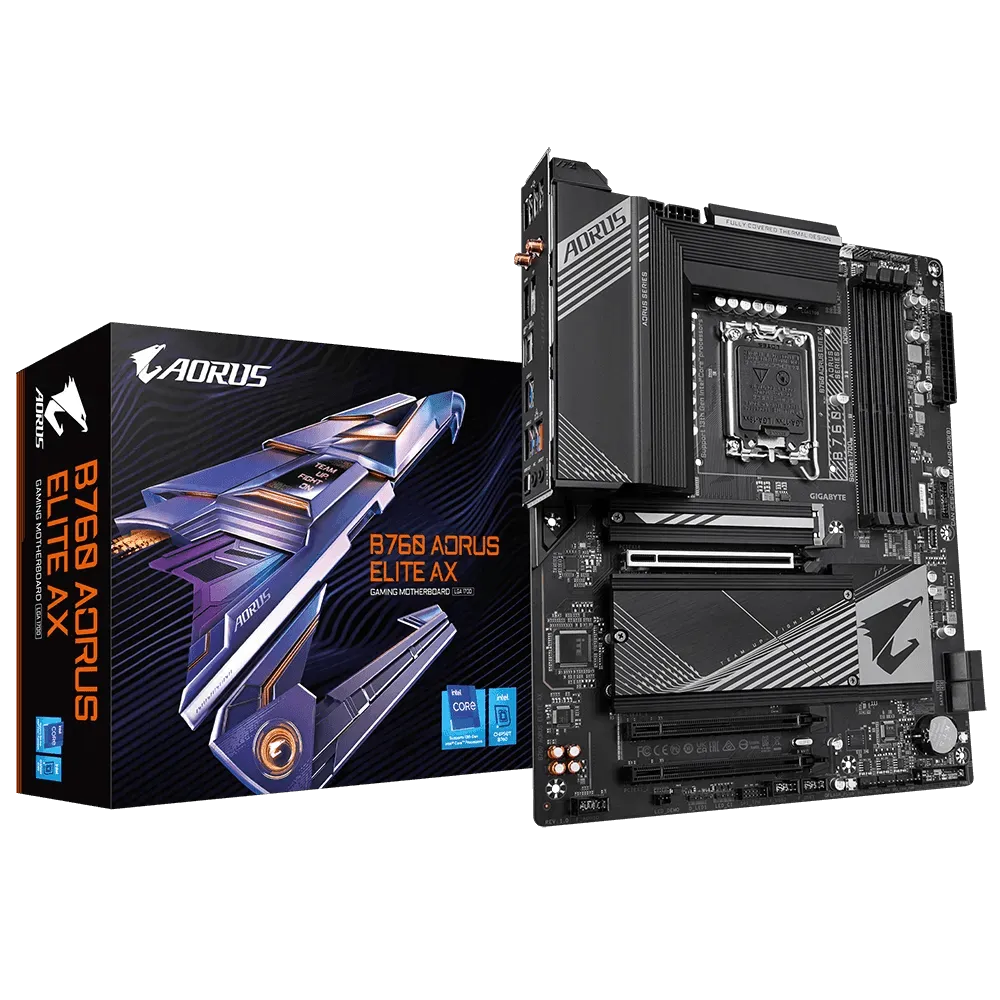 Gigabyte B760 Aorus Elite AX DDR5 ATX LGA1700 Motherboard