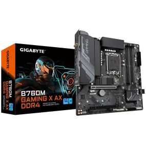 GIGABYTE B760M GAMING X AX DDR4,LGA 1700 mATX Motherboard