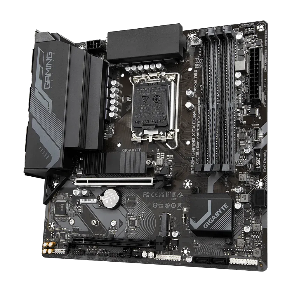 GIGABYTE B760M GAMING X AX DDR4,LGA 1700 mATX Motherboard