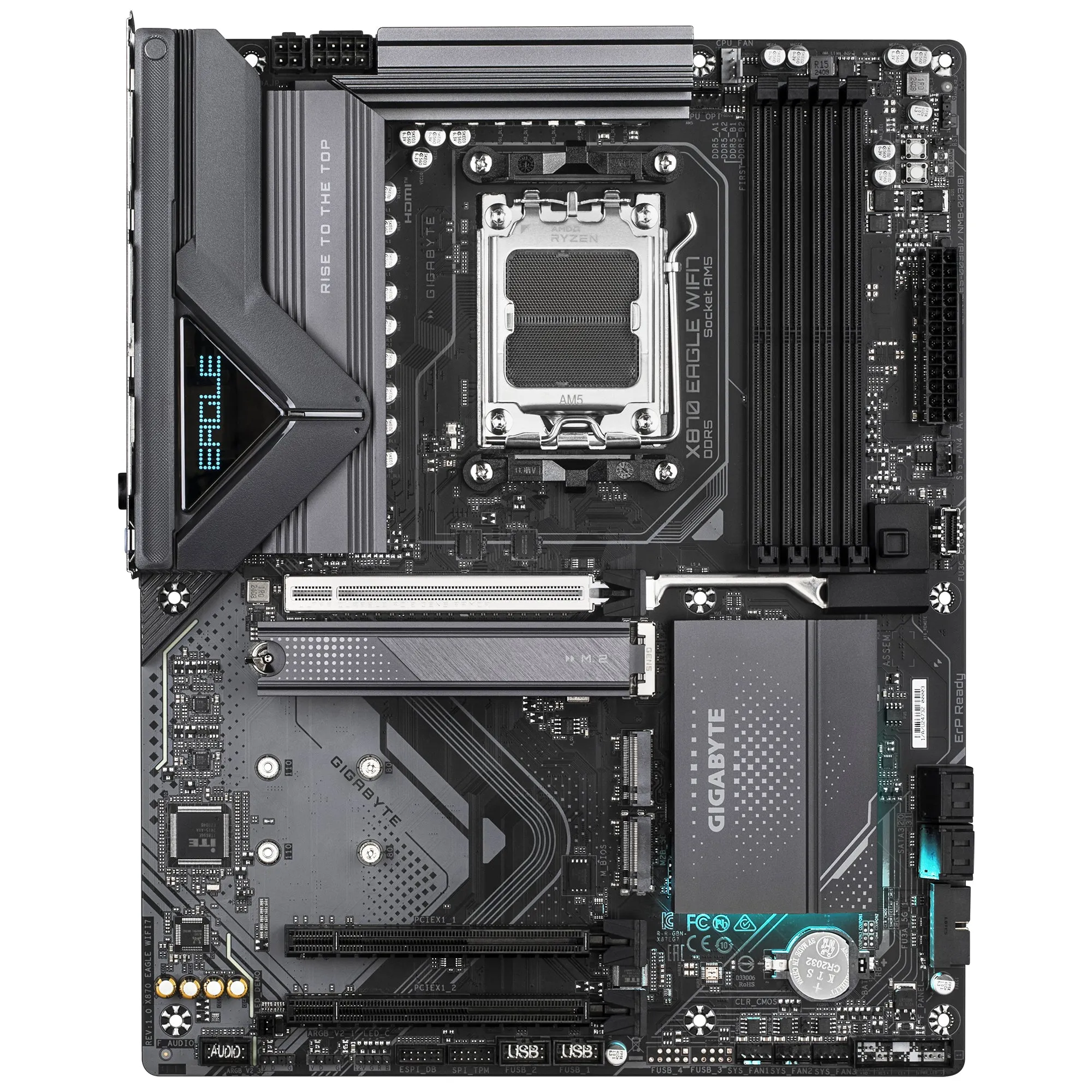 Gigabyte X870 Eagle Wifi7 - Motherboard - Atx - Socket Am5 - Amd X870